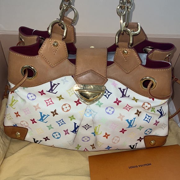 Authentic Louis Vuitton Úrsula Blanc multicolor - Picture 12 of 16